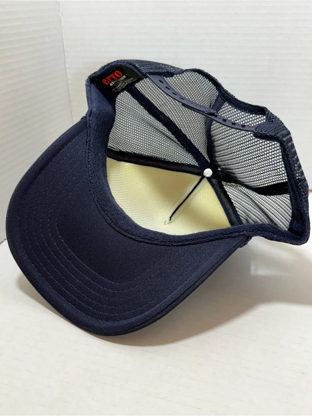 Poor Vida “Poor  Life “ Foam Mesh Trucker Navy Blue Cap LA Streetwear Brand